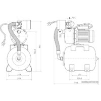 Насосная станция Wilo Jet HWJ 20 L 204 (1~230 В) - Превью изображения №2 — Интернет-магазин Time-Shop
