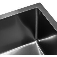 Кухонная мойка Asteria A5550NB-D1 (черный декор) - Превью изображения №6 — Интернет-магазин Time-Shop