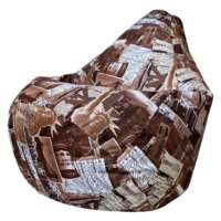 Кресло-мешок Flagman Груша Макси Г2.5-173 New York - Превью изображения №1 — Интернет-магазин Time-Shop