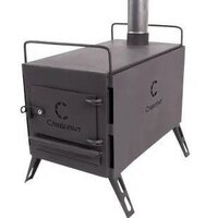 Свободностоящая печь-камин Следопыт Heavy большая (с экранами, угловыми трубами и грибком) PF-SW-09 - Превью изображения №3 — Интернет-магазин Time-Shop