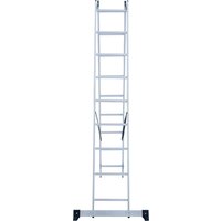 Лестница-стремянка Новая высота NV 122 алюминиевая двухсекционная 2x9 ступеней - Превью изображения №5 — Интернет-магазин Time-Shop