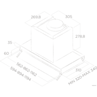 Кухонная вытяжка Elica Box In Plus IXGL/A/60 PRF0097795A - Превью изображения №3 — Интернет-магазин Time-Shop