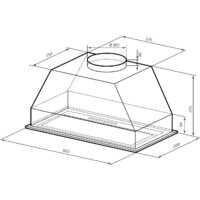 Кухонная вытяжка LEX Hyper 600 GS BL - Превью изображения №7 — Интернет-магазин Time-Shop