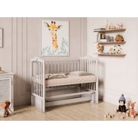 Классическая детская кроватка Incanto Pali универсальная KR-0052/4-А (серый) - Превью изображения №23 — Интернет-магазин Time-Shop