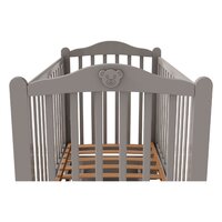 Классическая детская кроватка Incanto Pali универсальная KR-0052/4-А (серый) - Превью изображения №22 — Интернет-магазин Time-Shop