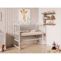 Классическая детская кроватка Incanto Pali универсальная KR-0052/4-А (серый) - Превью изображения №29 — Интернет-магазин Time-Shop
