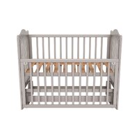 Классическая детская кроватка Incanto Pali универсальная KR-0052/4-А (серый) - Превью изображения №8 — Интернет-магазин Time-Shop