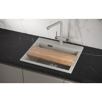 Кухонная мойка Granula ES-5804 (базальт) - Превью изображения №3 — Интернет-магазин Time-Shop