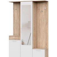 NN мебель ПР 1 (дуб сонома/белый)