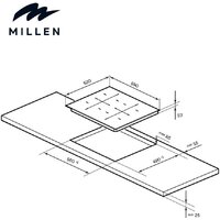 Варочная панель Millen MIH 602 BL - Превью изображения №7 — Интернет-магазин Time-Shop