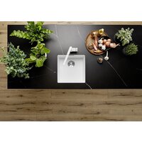 Кухонная мойка Blanco Subline 400-U 527166 (мягкий белый) - Превью изображения №4 — Интернет-магазин Time-Shop