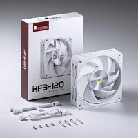 Вентилятор для корпуса Jonsbo HF3-120W (белый) - Превью изображения №8 — Интернет-магазин Time-Shop