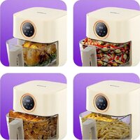 Аэрогриль (аэрофритюрница) Kitfort KT-2258 - Превью изображения №2 — Интернет-магазин Time-Shop