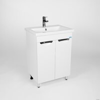 Viant Тумба Лима с умывальником Como 60 VLIM60CO-T2ST + S-UM-COM60/1-w