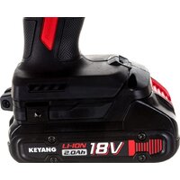 Дрель-шуруповерт Keyang DD18BL-W Set (с 2-мя АКБ, кейс) - Превью изображения №11 — Интернет-магазин Time-Shop