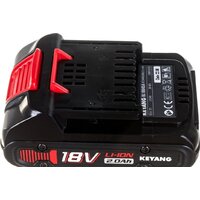 Дрель-шуруповерт Keyang DD18BL-W Set (с 2-мя АКБ, кейс) - Превью изображения №6 — Интернет-магазин Time-Shop