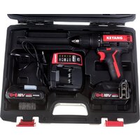 Дрель-шуруповерт Keyang DD18BL-W Set (с 2-мя АКБ, кейс) - Превью изображения №12 — Интернет-магазин Time-Shop