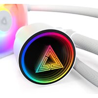Система жидкостного охлаждения для процессора Montech LightFlow ARGB 360 (белый) - Превью изображения №5 — Интернет-магазин Time-Shop