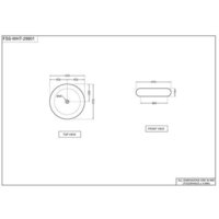 Умывальник Jaquar FSS-WHT-29901 - Превью изображения №2 — Интернет-магазин Time-Shop