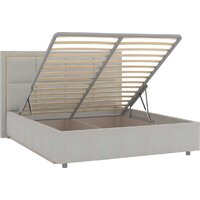 Кровать Ангстрем Дольче спальня с ПМ ДЛ-811.26 исп.30 (кашемир серый) - Превью изображения №3 — Интернет-магазин Time-Shop