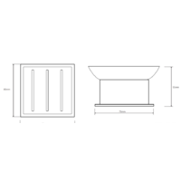 Мыльница Bemeta Plaza 140108191 - Превью изображения №2 — Интернет-магазин Time-Shop