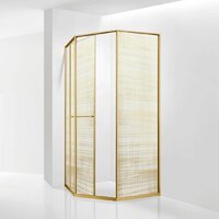 Душевой уголок RGW SV-82Gb L 33328282-266L (золото браш/золотая вуаль) - Превью изображения №2 — Интернет-магазин Time-Shop