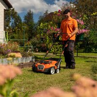 Скарификатор-аэратор Daewoo Power DSC 3842Li Set (с 2-мя АКБ) - Превью изображения №14 — Интернет-магазин Time-Shop