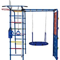 Детский спортивный комплекс Формула здоровья Street 2 (салатовый/радуга) - Превью изображения №3 — Интернет-магазин Time-Shop