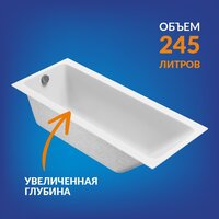 Ванна Cersanit Crea 170x70 64870 - Превью изображения №15 — Интернет-магазин Time-Shop