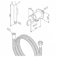 Гигиенический душ AM.PM F0202100 - Превью изображения №2 — Интернет-магазин Time-Shop
