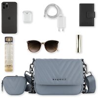 Женская сумка Bugatti Sira 49332039 (голубой) - Превью изображения №12 — Интернет-магазин Time-Shop