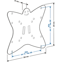 Кронштейн для телевизора Holder LCDS-5049 - Превью изображения №2 — Интернет-магазин Time-Shop