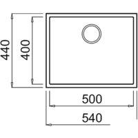 Кухонная мойка Elleci Quadra 105 Undermount Full Black 40 - Превью изображения №2 — Интернет-магазин Time-Shop