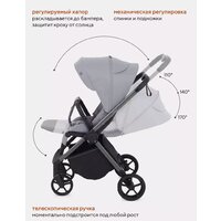 Коляска прогулочная «книга» Rant Golf RA101 (classic grey) - Превью изображения №5 — Интернет-магазин Time-Shop