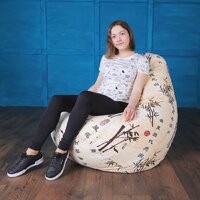 Кресло-мешок Flagman Груша Макси Г2.4-22 Бамбу А01 - Превью изображения №11 — Интернет-магазин Time-Shop