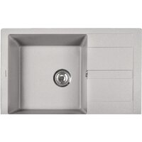 Кухонная мойка ZorG Apollo 78 (серый жемчуг) - Превью изображения №1 — Интернет-магазин Time-Shop