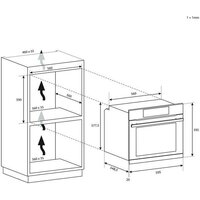 Электрический духовой шкаф Haier HWO60SM4FK3BH - Превью изображения №13 — Интернет-магазин Time-Shop