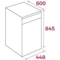 Отдельностоящая посудомоечная машина TEKA DFS 44750 SS - Превью изображения №10 — Интернет-магазин Time-Shop