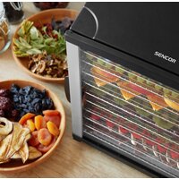 Сушилка для овощей и фруктов Sencor SFD 7000BK - Превью изображения №20 — Интернет-магазин Time-Shop