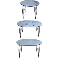 Кухонный стол СВД Юнио Юнио 066.П16.МО (бетон) - Превью изображения №2 — Интернет-магазин Time-Shop