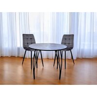 Кухонный стол СВД Юнио Юнио 066.П16.МО (бетон) - Превью изображения №4 — Интернет-магазин Time-Shop