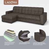 Угловой диван Lagoma Кайо левый (Tango Сhocolate) - Превью изображения №3 — Интернет-магазин Time-Shop