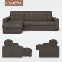 Угловой диван Lagoma Кайо левый (Tango Сhocolate) - Превью изображения №6 — Интернет-магазин Time-Shop