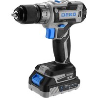 Дрель-шуруповерт Deko ZKCD20V PRO 084-1005 (с 2-мя АКБ, кейс) - Превью изображения №2 — Интернет-магазин Time-Shop