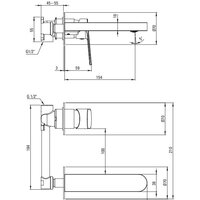 Смеситель Deante Alpinia BGA 055L - Превью изображения №4 — Интернет-магазин Time-Shop