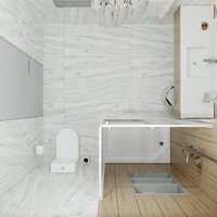 Душевой уголок Triton Фьюжн 120x80 А (белый/полосы) - Превью изображения №6 — Интернет-магазин Time-Shop