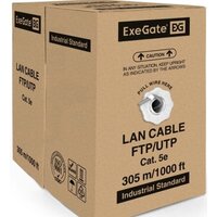 Кабель ExeGate UTP4-C5e-CCA-S25-IN-PVC-GY-305 UTP - Превью изображения №2 — Интернет-магазин Time-Shop