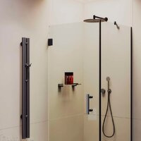 Душевой уголок MaybahGlass MGY-1304-6 (бесцветное стекло/черный) - Превью изображения №3 — Интернет-магазин Time-Shop