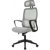 Офисное кресло Бюрократ Wise (серый) - Превью изображения №3 — Интернет-магазин Time-Shop