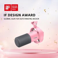 Проводной микрофон FIFINE T688 (розовый) - Превью изображения №5 — Интернет-магазин Time-Shop